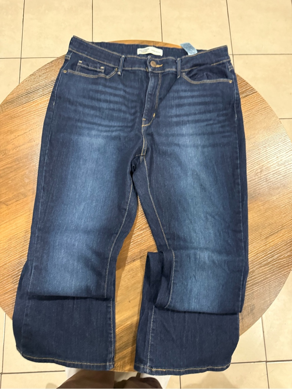 Levi's Women's Dark Indigo High-Rise Jeans